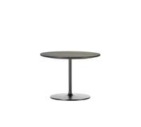 Occasional Low Table Ø35 Walnut/ Chocolate