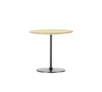 Occasional Low Table Ø45 Oak/Chocolate