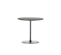 Occasional Low Table Ø45 Walnut/ Chocolate