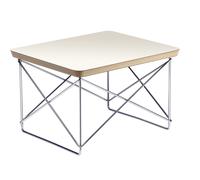 Occasional LTR side table HPL White / CHROMED Vitra SINGLE PIECES