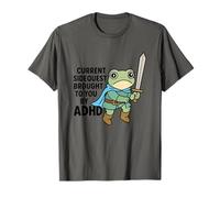 Occasionally Brave Frog Ready For Adventure T-Shirt