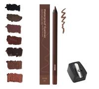 Occasionalous Eyeliner, 24 Hr Waterproof Eyeliner Duo Sharpenable Eye Pencil, 2025 New Eyeline/r Pencil Waterproof, No Smudging, Fading, Smooth and Easy to Color (Stone)
