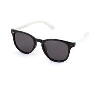 OCCH. SOLE BAMB. PLAST. S8223 C.15 NERO LUC.-BIANCO/FUMO *3P Kid Sunglasses Plastic Black Grey Pantos Polarized