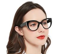 OCCI CHIARI Women's Cat-Eye Reading Glasses, Thick Frame Readers for Women, Fashion Magnifying Glasses 1.0,1.25,1.5,1.75,2.0,2.25,2.5...4.0