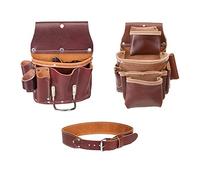 Occidental Leather 5062 4 Pocket Pro Fastener Bag Bundle w/ 5070 Pro Drywall Pouch and X-Large 5035 Tool Belt (3 Pieces)