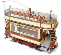 Occre 1/24 Scale London L.C.C.106 Double Decker Tram Model Kit