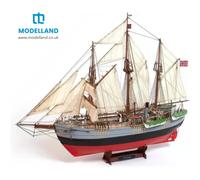 OcCre 12011 Fram Polar Ship Model Kit 1:85 Scale Wooden w/Sails & Metal Parts