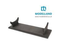 Occre 19161 Complet Set Exhibition Stand Pedestal Black base 380x120mm