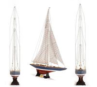 OcCre Endeavour J-Class Yacht Wooden Ship Model Kit 1:75