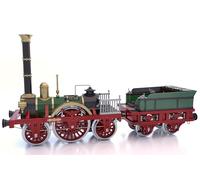 Occre Model Train Adler Locomotive 1:24 Scale, 18.0 x 9.0 x 2.75 inches, Wood, 168 months to 1188 months, 1.0 kilograms, 54001
