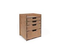 Occre Ref: 19132 Drawers module. Wooden structure. They can serve as an extension, for the workshop cabinet.