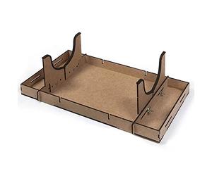 Occre Ref: 19134 Practical work stand, for scale models of ships, train or tram. Adjustable to all types of hulls in length and width.Dimensions 462x245x130