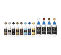 Occre Ref. 90524 - Endeavour Acrylic Paint Set - 8 X 20 Ml + 4 X 50 Ml