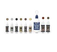 Occre Ref. 90556 - Pack of Buccaneer Acrylic Paints (Ref. 12002) - 8 x 20 ml + 1 x 100 ml