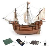 Occre Santa Maria 1:50 Scale Wooden and Metal Assembly Kit - Assembly Required - Code 12010S