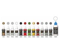 Occre Ref 90563 - USS Missouri (BB-63) Acrylic Paint Pack - 12 x 20ml + 1 x 50ml
