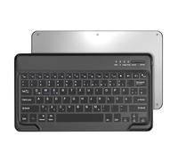 Occtingkind Wireless Bluetooth Keyboard 12 Inch with Multi-Touch Trackpad for iPad & Android, German Layout QWERTZ, No Backlight, Portable Keyboard for Samsung/Lenovo/iPad, Black