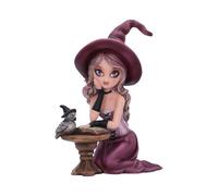 Nemesis Now Agatha Witch Figurine, Purple, 15cm