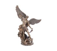 Occult and Witchcraft Bronzed Archangel Michael The Religious Warrior 37cm - Bronze