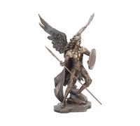 Occult and Witchcraft Bronzed Archangel Raphael Religious Warrior 35cm | Figurines - Bronze