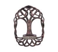 Occult and Witchcraft Celtic Tree Of Life Wall Hanging Candle Holder | Candles & - Resin
