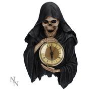Occult and Witchcraft Darkest Hour Wall Hanging Grim Reaper Clock | Clocks - Resin