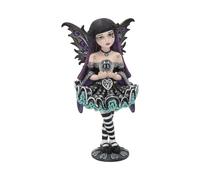 Occult and Witchcraft Little Shadows Mystique Figurine Gothic Fairy Ornament - Resin / Crystal