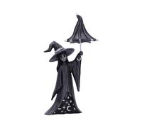 Occult and Witchcraft Little Souls Twinkle Witch with Umbrella Figurine - Resin