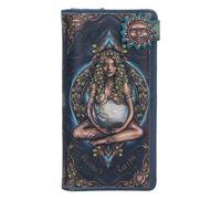 Nemesis Now Mother Earth Embossed Purse 18.5cm - Nature Goddess Wallet, Spiritual Fantasy Handbag with Zip-Around Closure, Handbag for Nature Lovers