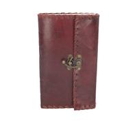 Occult and Witchcraft Nemesis Now Lockable Leather Journal 14cm x 23cm | Leather