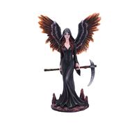 Occult and Witchcraft Take my Soul Gothic Female Reaper with Scythe Figurine - Resin