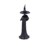 Occult and Witchcraft Talyse Black Glittered Forest Witch Ornament | Figurines - Resin