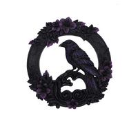 Occult and Witchcraft Watcher of the Veil Raven Wall Hanger | Sculptures | Acotis