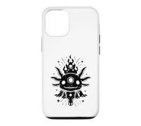 Occult Axolotl Third Eye Mystic Celestial Illustration Case for iPhone 12/12 Pro