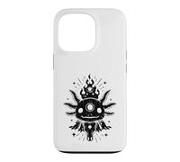 Occult Axolotl Third Eye Mystic Celestial Illustration Case for iPhone 13 Pro