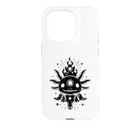 Occult Axolotl Third Eye Mystic Celestial Illustration Case for iPhone 15 Pro