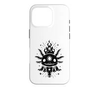 Occult Axolotl Third Eye Mystic Celestial Illustration Case for iPhone 16 Pro