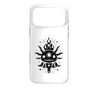 Occult Axolotl Third Eye Mystic Celestial Illustration Case for iPhone 17 Pro Max