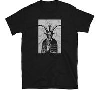 Occult Baphomet Gothic Grunge Satan Devil Lucifer 666 T Shirt Graphic Unisex Tee Black XL