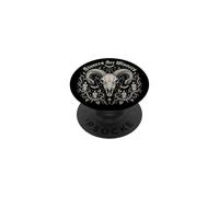 Occult Baphomet Tarot Card Satanic Devil Sinners are Winners PopSockets Adhesive PopGrip
