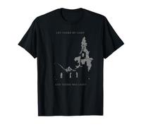 Occult Burning Church Atheist Satan Devil Antichrist Death T-Shirt
