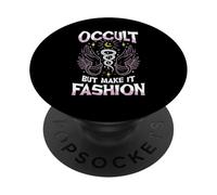 Occult But Make It Fashion Mystic Serpent Moon PopSockets Adhesive PopGrip