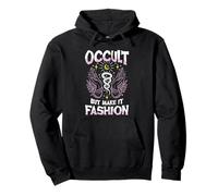 Occult But Make It Fashion Mystic Serpent Moon Pullover Hoodie