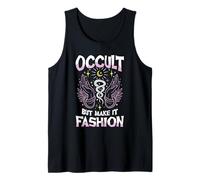 Occult But Make It Fashion Mystic Serpent Moon Tank Top