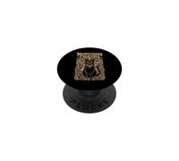 Occult Cat Meowsterious Creatures Feline Witch Familiar PopSockets Adhesive PopGrip