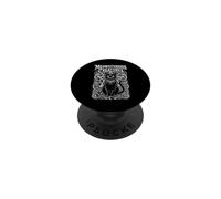 Occult Cat Meowsterious Creatures Feline Witch Familiar PopSockets Adhesive PopGrip