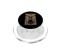 Occult Cat Meowsterious Creatures Feline Witch Familiar PopSockets PopGrip for MagSafe