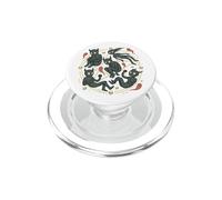 Occult Demon Circle Skulls Dark Horror Art PopSockets PopGrip for MagSafe