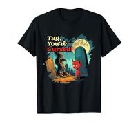 Occult Demonology Tarot Witchcraft Tag You're Cursed T-Shirt