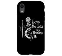 Occult Gothic Grunge Love Me Like My Demons Do Witch Moon Case for iPhone XR